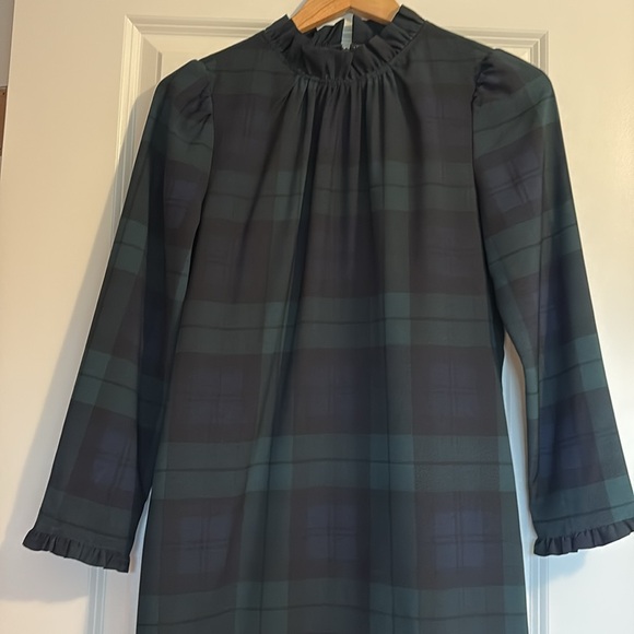 J.Crew Tartan Plaid Dress - Picture 3 of 5
